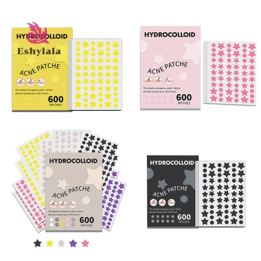 Star Pimple Patch 600 miếng – Miếng dán mụn vô hình, nhiều màu sắc, loại bỏ mụn, chăm sóc da – Giá ưu đãi 74.910₫