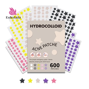Star Pimple Patch 600 miếng – Miếng dán mụn vô hình, nhiều màu sắc, loại bỏ mụn, chăm sóc da – Giá ưu đãi 74.910₫
