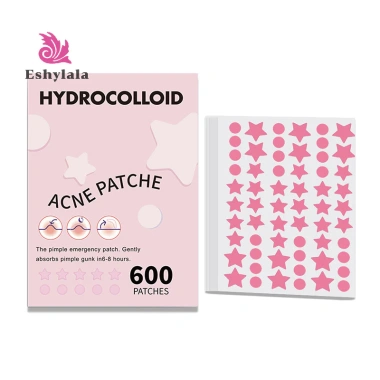 Star Pimple Patch 600 miếng – Miếng dán mụn vô hình, nhiều màu sắc, loại bỏ mụn, chăm sóc da – Giá ưu đãi 74.910₫
