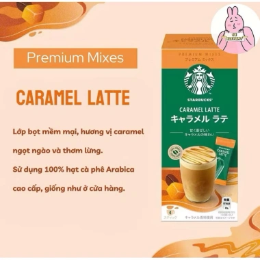 Starbucks Matcha Latte Nội Địa Nhật Đủ Vị - Hộp 4 gói, Giá ưu đãi 115k