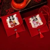 STATIONWA Phong bì đỏ + Túi đựng tiền trẻ em, Túi đeo chéo Hongbao, Quà Tết Nguyên Đán – Giá 69.850đ 4