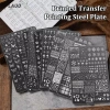 Stencils Móng Tay Springevenstar - Dập Tấm Hoạt Hình Hoa Họa Tiết - 48.620₫
