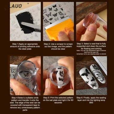Stencils Móng Tay Springevenstar - Dập Tấm Hoạt Hình Hoa Họa Tiết - 48.620₫ 4 Stencils Móng Tay Springevenstar - Dập Tấm Hoạt Hình Hoa Họa Tiết - 48.620₫ 4