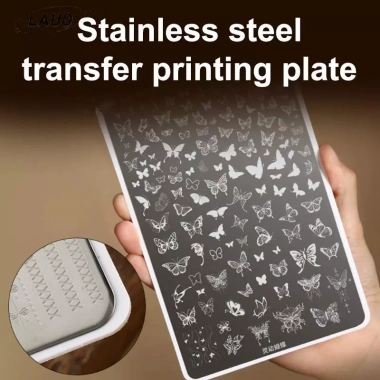 Stencils Móng Tay Springevenstar - Dập Tấm Hoạt Hình Hoa Họa Tiết - 48.620₫