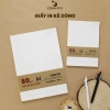 STHM Cần Thơ Xấp 100 tờ ruột giấy kem in kẻ dòng A4 A5 80gsm/100gsm, hoàn hảo cho sổ tay handmade, giá chỉ 46.000₫