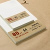 STHM Cần Thơ Xấp 100 tờ ruột giấy kem in kẻ dòng A4 A5 80gsm/100gsm, hoàn hảo cho sổ tay handmade, giá chỉ 46.000₫ 2