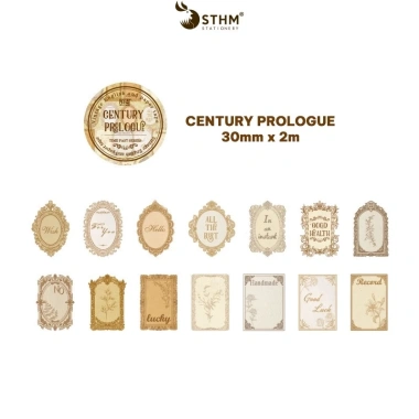 STHM CT Washitape Vintage Lẻ Cuộn - Băng Dính Trang Trí Sổ, Giá 41.000₫ 25