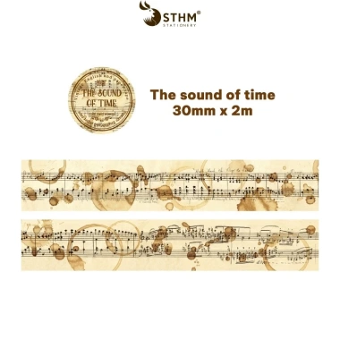 STHM CT Washitape Vintage Lẻ Cuộn - Băng Dính Trang Trí Sổ, Giá 41.000₫ 26