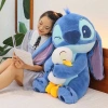 Stick ôm vịt con gấu bông thú bông Stitch mẫu mới lông thỏ - Giá ưu đãi 179k 4