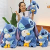 Stick ôm vịt con gấu bông thú bông Stitch mẫu mới lông thỏ - Giá ưu đãi 179k 11
