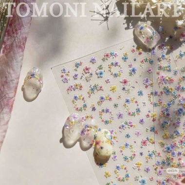 Sticker 10D Nơ Xinh Tết – Phụ Kiện Nail Hoàng Ka, Dán Móng Đẹp, Giá 35.000₫