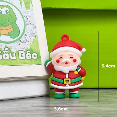 Sticker 3D Giáng Sinh: Ông già Noel, Santa, Cây thông, Người tuyết, Tuần lộc – 18.000₫