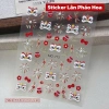 Sticker 5D Lụa Nổi Đầu Lân Nơ Đỏ Pháo Hoa – Trang Trí Móng Tay Giá 20.000₫ 7