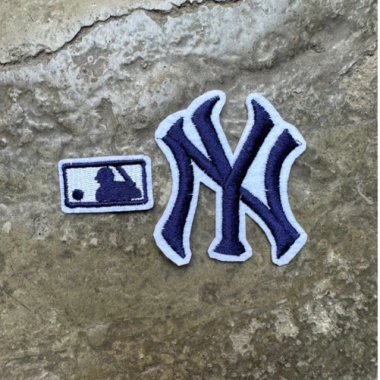 Sticker bộ NY đính sau cổ & ngực áo - Keo ủi nhiệt, giảm giá 20%, chỉ 10.000đ