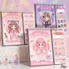 Sticker Bóc Dán Thiết Kế Thời Trang + Cọ Trang Điểm - Đồ Chơi Thủ Công Sáng Tạo Cho Bé Gái, Giá 95.000 VND 5