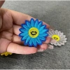 Sticker bông hoa mặt cười - Miếng vá áo rách có keo ủi, giá chỉ 5.000đ 5