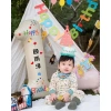 Sticker Bóng Số Sinh Nhật Màu Kem Decal Dán Trang Trí Hàn Quốc Giá 12.000₫
