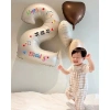 Sticker Bóng Số Sinh Nhật Màu Kem Decal Dán Trang Trí Hàn Quốc Giá 12.000₫ 8