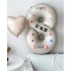 Sticker Bóng Số Sinh Nhật Màu Kem Decal Dán Trang Trí Hàn Quốc Giá 12.000₫ 14