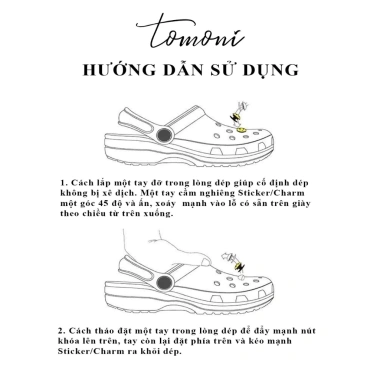 Sticker Charm Kim Loại Khóa Giày - Hoa Cúc Kim Cương Ngôi Sao, Phong Cách Nữ Tính, Giá 13.500₫ 9
