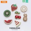 Sticker Charm Kim Loại Nút Dép Anh Đào - Trang Trí Giày Có Lỗ, Giá 13.000₫