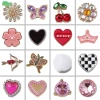 Sticker Charm Kim Loại Nút Dép Anh Đào - Trang Trí Giày Có Lỗ, Giá 13.000₫ 2