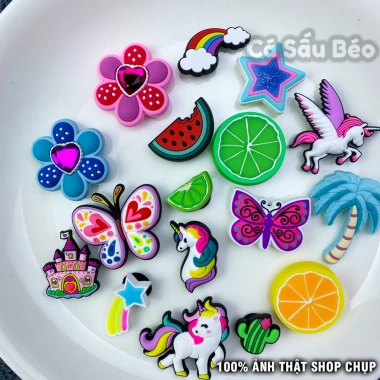 Sticker charm ô tô, máy xúc, xe cứu hỏa, máy bay - Chất lượng cao, giá chỉ 10.000₫ 3