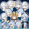 Sticker chibi Genshin Heytea x Ganyu Shenhe Ayaka Ayato - Giá ưu đãi 20.000đ (đã giảm) 6