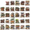 Sticker chống nước 10/20/50 cái style art Nhật Bản vintage dán mũ bảo hiểm Giá 25.000 VND 7