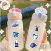 Sticker chống nước 10/20/50 miếng Xanh Dương Style Âu Mỹ CN381 - Dán bàn ghế tủ xe laptop, giá 25.000 2