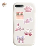 Sticker chống nước 3D Hồng Dễ Thương - Set 5/10/20/50 Cái Dán Bàn Ghế Laptop Giảm 25.000 VNĐ 9