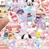 Sticker chống nước 5/10/20/50 miếng Đồ uống, kem, ốc quế, hình Sanrio cute - Dán bàn ghế, tủ, xe, laptop, giá chỉ 25.000₫ 4