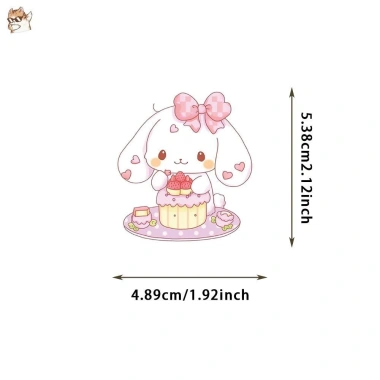 Sticker chống nước 5/10/20/50 miếng Đồ uống, kem, ốc quế, hình Sanrio cute - Dán bàn ghế, tủ, xe, laptop, giá chỉ 25.000₫