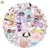 Sticker chống nước 5/10/20/50 miếng Đồ uống, kem, ốc quế, hình Sanrio cute - Dán bàn ghế, tủ, xe, laptop, giá chỉ 25.000₫ 8