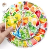 Sticker chống nước ART set 10/20/50 miếng dán đồ uống trà chanh mùa hè, bảo vệ bàn ghế, tủ, xe, laptop, đàn - 40.000₫ 3