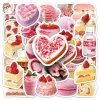 Sticker chống nước Bánh Ngọt, Sinh Nhật, Dâu Dễ Thương - Set 5/10/20/50 CN427 Giá chỉ 25.000đ