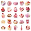 Sticker chống nước Bánh Ngọt, Sinh Nhật, Dâu Dễ Thương - Set 5/10/20/50 CN427 Giá chỉ 25.000đ 3