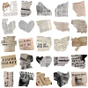 Sticker chống nước báo cũ trắng đen vintage retro - 10/20/50 miếng, giá 25.000đ 4