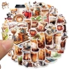 Sticker chống nước Cà Phê Đen 10/20/50 cái - Dán bàn ghế, tủ, xe, laptop, 25.000 VND 4