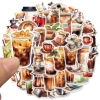 Sticker chống nước Cà Phê Đen 10/20/50 cái - Dán bàn ghế, tủ, xe, laptop, 25.000 VND 6