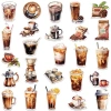 Sticker chống nước Cà Phê Đen 10/20/50 cái - Dán bàn ghế, tủ, xe, laptop, 25.000 VND 7