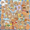 Sticker chống nước Capybara Cute Set 10/20/50 Dán bàn ghế, tivi, tủ lạnh, xe - Giá 30.000₫