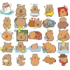 Sticker chống nước Capybara Cute Set 10/20/50 Dán bàn ghế, tivi, tủ lạnh, xe - Giá 30.000₫ 2