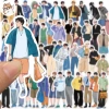 Sticker chống nước Chàng Trai The Boy phong cách Hàn Quốc - Set 10/20/50 dán mũ bảo hiểm CN374, giá 25.000₫ 2