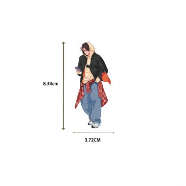 Sticker chống nước Chàng Trai The Boy phong cách Hàn Quốc - Set 10/20/50 dán mũ bảo hiểm CN374, giá 25.000₫ 8