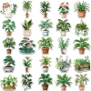 Sticker chống nước chậu cây decor xanh mát, dán mũ bảo hiểm CN914 - Set 10/20/50, 25.000đ 4