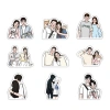 Sticker chống nước Couple Hàn Quốc Cute Đôi 10/20/50 Cái Dán Bàn Ghế Xe Laptop 9