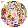 Sticker chống nước Đồ ăn bánh kẹo sữa snack dễ thương Set 10/20/50 giá 25.000₫ 2