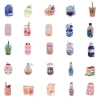 Sticker chống nước Đồ Uống Hộp Sữa Cute Art - Set 10/20/50, dán bàn ghế, tủ xe laptop CN47, giá ưu đãi 25.000 7