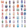 Sticker chống nước Đồ Uống Hộp Sữa Cute Art - Set 10/20/50, dán bàn ghế, tủ xe laptop CN47, giá ưu đãi 25.000 9